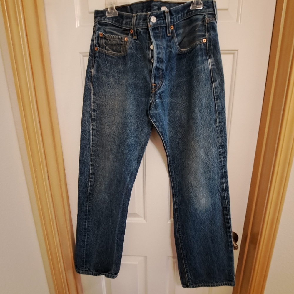 Levi's 501XX Jeans, button closure, 33x34